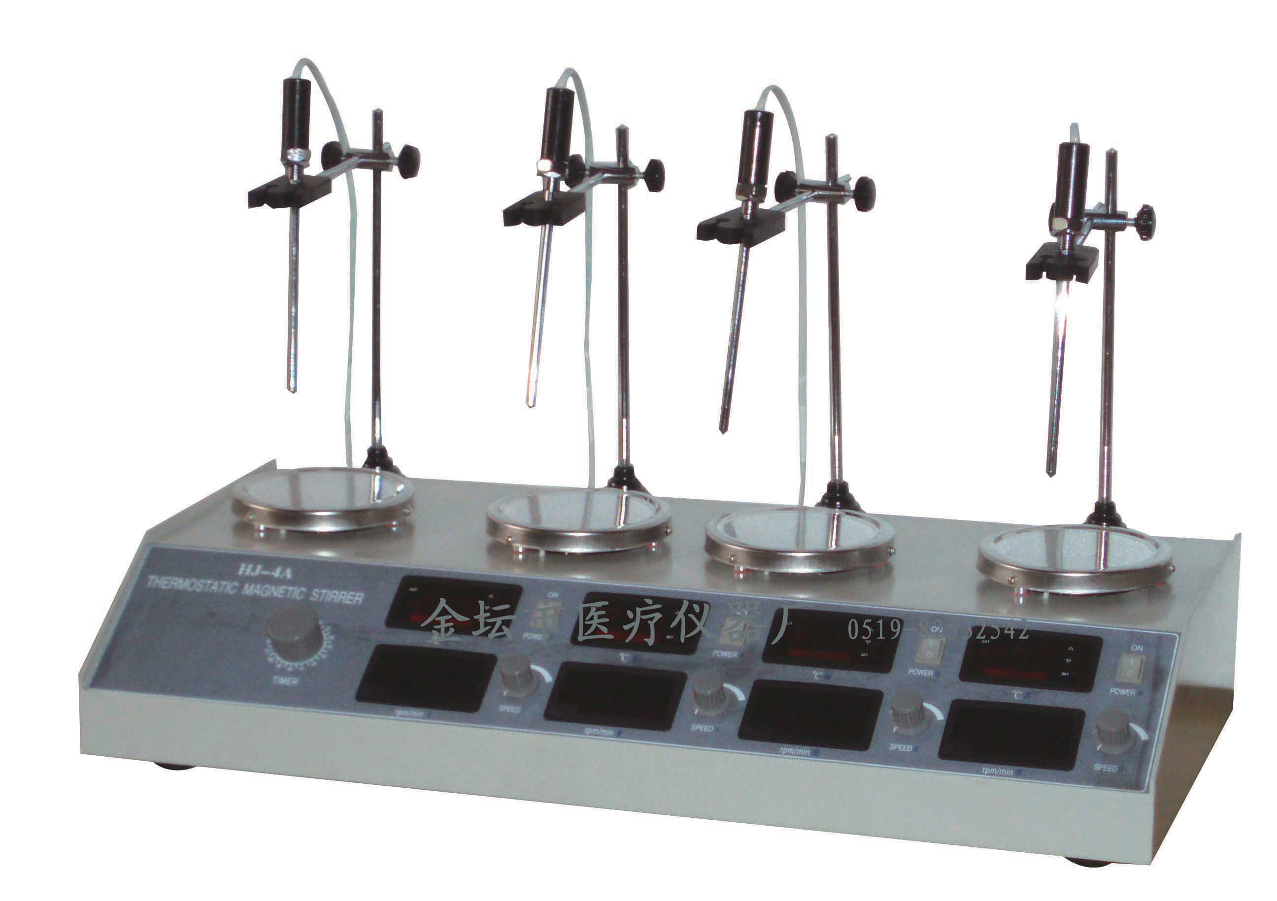 HJ-4A多頭控溫磁力攪拌器